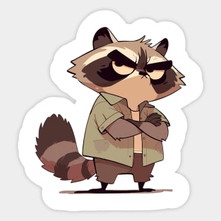 raccoon Sticker